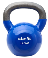 УЦЕНКА Гиря виниловая STARFIT DB-401, 32 кг, темно-синий