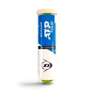 Мяч теннисный Dunlop ATP Official Tour Premium 4B, 601599, уп.4шт, одобр. ITF, нат.резина,фетр. DUNLOP 601599
