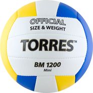 Мяч волейбольный сувенирный TORRES BM1200 Mini V30031, размер 1 1 TORRES V30031