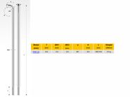 Спицы PSR 15, 285 мм, чёрные PILLAR ZTB12608