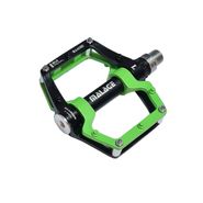 Педали mlg-AX18DC, чёр./салатов. MALAGE ZTB22240