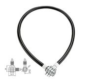 Замок тросовый GK103.701 4,5х650мм с кодом 3 цифры GOLDEN KEY NTB17091