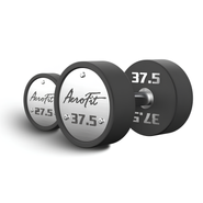 AeroFit AFPUDB27.5-37 набор полиуретановых гантелей, 27,5-37,5 кг, 5 пар, шаг 2,5 кг