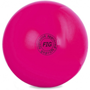Мяч для художественной гимнастики (19 см, 400 гр) розовый GC 01 360113