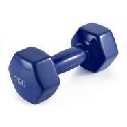 Гантель неразборная 7 кг. винил VictoryFit VF-DV070