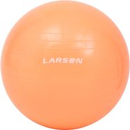 Мяч гимнастический с насосом Larsen HG-2 персиковый 65 см Larsen 371180