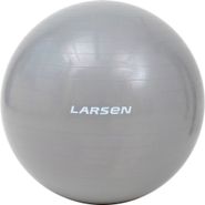 Мяч гимнастический с насосом Larsen HG-3 серебристый 75 см Larsen 371182