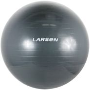 Мяч гимнастический с насосом Larsen HG-4 серый 75 см Larsen 371183