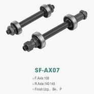 Ось задняя 145мм под эксц.  с промподш. КИТАЙСКИЕ ПРОИЗВОДИТЕЛИ ZTB19587