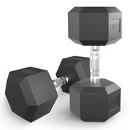 Гантель гексагональная UNIX Fit обрезиненная 17,5 кг / шт. UNIX Fit DBHEX17_5