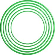 Обруч пластмассовый 80см (зеленый) no name 336774