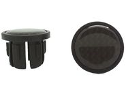 Заглушки руля VLP-49-2 "карбон" VELO ZTB90143