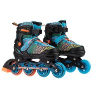 Раздвижные роликовые коньки CK Blue (L (37-40)) Alpha Caprice CK Pink/Blue