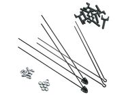 Комплект V-стоек для BLUEMELS и CHROMOPLASTICS с фиксированным мостиком SKS NSK11261