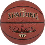Мяч баск. SPALDING TF ZiO Excel, 76940z, р.7, композит. кожа (ПУ), коричнево-черный 7 SPALDING 76940z