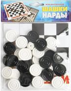 Шашки-Нарды в пакете с игровым полем - Шашки-Нарды