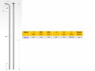 Спицы PST14 титановые, 190 мм, чёрные PILLAR ZTB90027