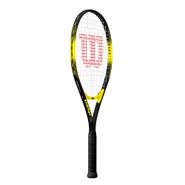 Ракетка для большого тенниса Wilson Energy XL Gr3, WR148210U3, для любит, алюминий, со струнами, черно-желтая Взрослый WILSON WR148210U3