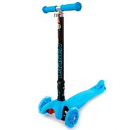 Самокат трехколесный Larsen Wave Lights Fold Blue Larsen 355416