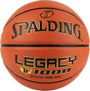 Мяч баск. SPALDING TF-1000 Legacy 76964z, р.6, FIBA, ZK-композит(микрофибра),нейл.корд, кор-чер-зол 6 SPALDING 76964z