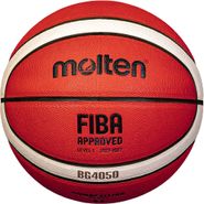 Мяч баскетбольный MOLTEN B6G4050X размер 6, FIBA Appr, 12 пан, композит.кожа (ПУ),бут.кам,нейл.корд,кор-беж-че 6 MOLTEN B6G4050X
