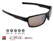 Очки SWISSEYE Freestyle black matt / black  - brown polarized FM SWISSEYE FSW14417
