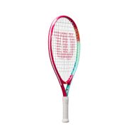 Ракетка б/т дет. Wilson Intrigue Jr 21, WR180510U, для дет.5-6лет, алюминий,со струн.,розово-бирюзов 21