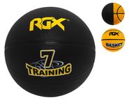 Мяч баскетбольный RGX-BB-09 Black/Yellow Sz7 RGX 4690507180785