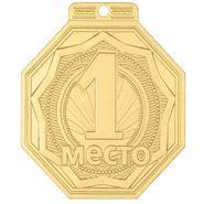 Медаль MZP 501-55/GM 1 место (50х55мм, s-2 мм) no name 366970