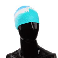 Шапочка для плавания CBL-1 bubble (skyblue/white/turquoise) Alpha Caprice CBL-1