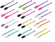 Булавы для художественной гимнастики вставляющиеся 36 см  (фиолетово-розовый) INDIGO Булавы для художественной гимнастики вставляющиеся INDIGO 36 см