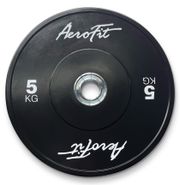 AeroFit AFBD 5 кг бамперные диски для кроссфита, черные