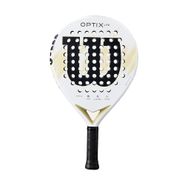 Ракетка для падела WILSON Optix V2 Lite WH, WR190711U2, для начин-х, стекловолокно,бело-черн-беж