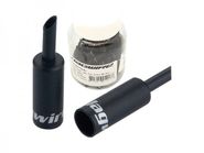 BOT060BJ Наконечник оболочки торм. троса 5мм с защ. троса, чёр., 50шт JAGWIRE ZJG50270