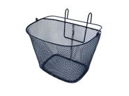 Корзина перед. с крючками и ручкой 30х24х22 чёр. КИТАЙСКИЕ ПРОИЗВОДИТЕЛИ NTB17014