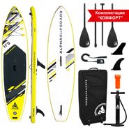 Сапборд WX-1100 YELLOW COMFORT (AQUATIC YELLOW 11,6WD) - AQUATIC 11,6 WIND MAX YELLOW COMFORT