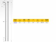 Спицы PSR 14, 285 мм, серебристые PILLAR ZTB12602