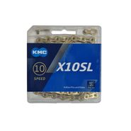 Цепь X10SL, золотистая, в торг.уп. KMC ZTB23112