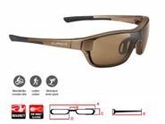 Очки SWISSEYE M-Cover bronze - brown + orange + clear SWISSEYE FSW12542