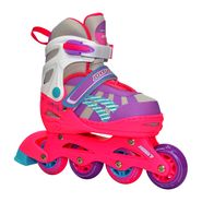 Раздвижные роликовые коньки JOYFULL Pink (S (29-32)) - JOYFULL Pink