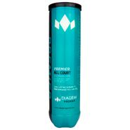 Мяч теннисный DIADEM Premier All Court 4B, BALL-4CASE-ALLCRT, уп. 4шт, одобр.ITF, фетр,желт