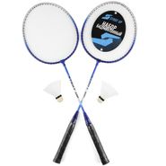 Набор бадминтонный Start Up R-220  (2 ракетки, 2 волана, чехол), серебро/син Start Up 159597