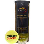Мяч теннисный WILSON US Open Extra Duty, WRT106200, одобр.ITF и USTA,фетр,нат.резина,. уп.3 шт WILSON WRT106200