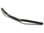 Руль NR-AL-18, D:25,4 х L590мм х Н30мм, ал., чёрный ZOOM ZTB11311