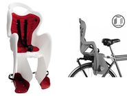 Сидение заднее BELLELLI Mr Fox Clamp бел./крас. BELLELLI NBE80239