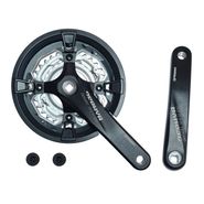 Система ZEPHYR шатун 170мм матовый чёр. звёзды 44-32-24T ал. PROWHEEL ZTB20766