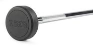 Штанга неразборная обрезиненная 7,5 кг. Прямой гриф. VictoryFit VF-DX4075