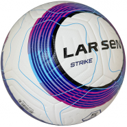 Мяч футбольный Larsen Strike white/blue, р5, пу 371784