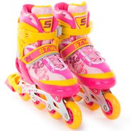 Ролики раздвижные Start Up Style розовый/оранж. Start Up 341505