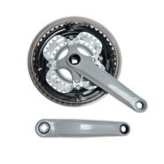 Система GS-P357 шатуны-сталь/пласт. 170мм сер., зв. 28/38/48T с защ. GOLDEN SWALLOW ZTB20737